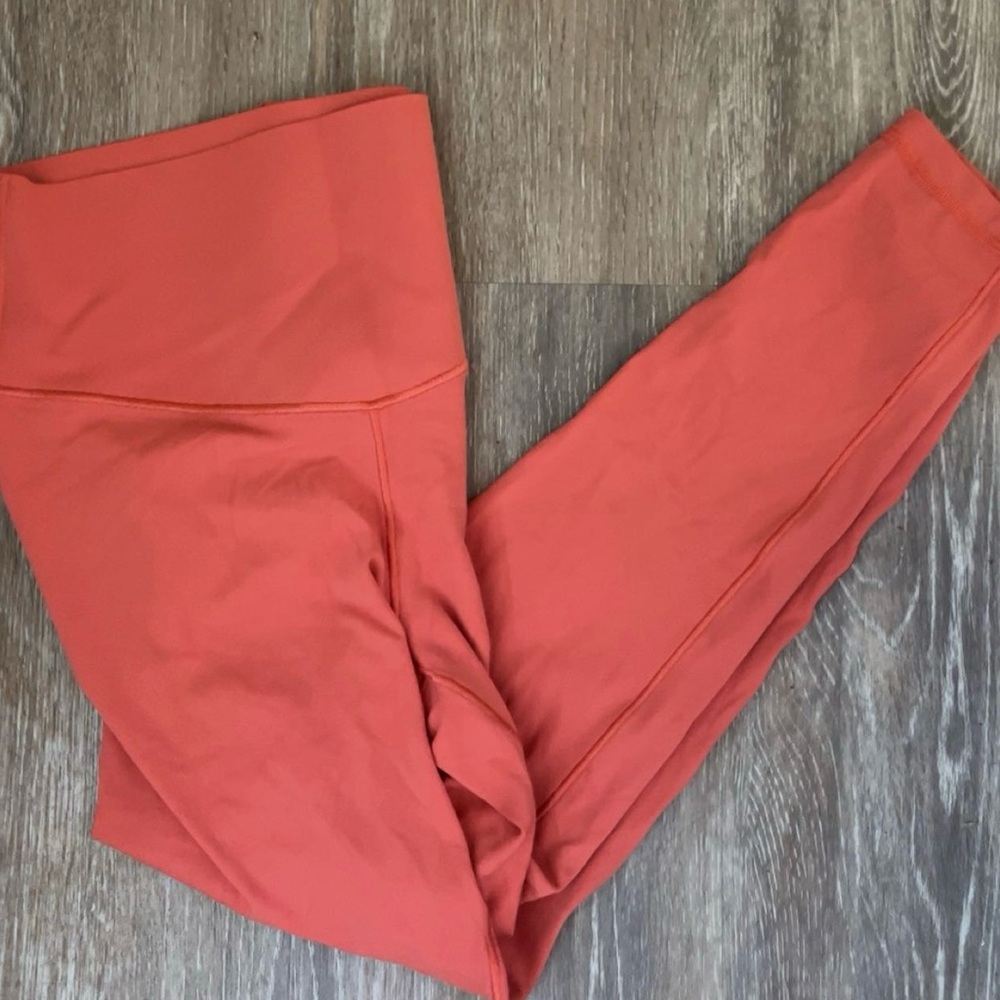 Burnt orange aerie leggings